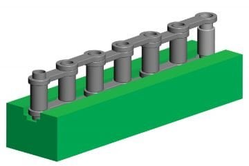 ALPOLEN 1000 U ZİNCİR KIZAKLARI / ROLLER CHAIN GUIDES