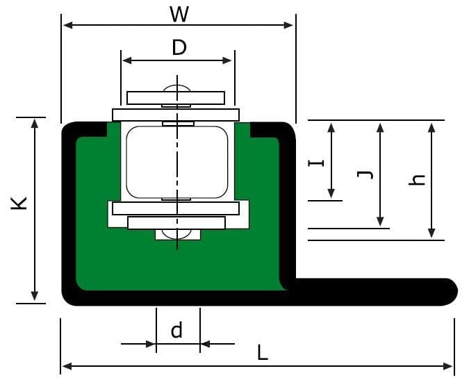 ALPOLEN 1000 CHAIN GUIDES