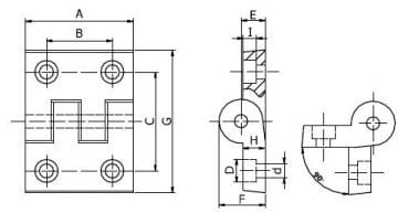 PLASTİK MENTEŞE 49*65/HINGES