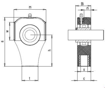 HPL RULMAN YATAKLARI(GERDİRMELİ)/BEARING  INSERT