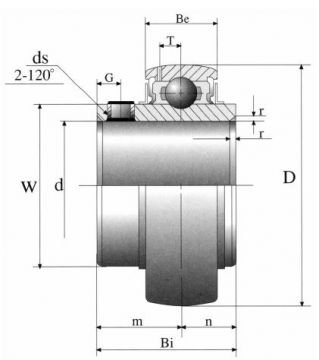 UC RULMAN/STEEL BEARING INSERT