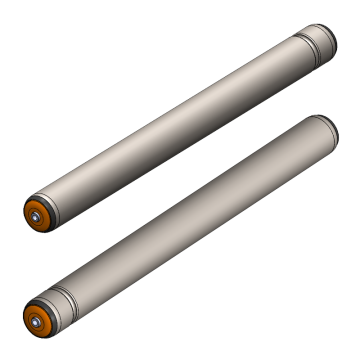 3230 Serisi Yuvarlak Kayış Tahrikli Konveyör Rulosu / Single Double Grooved Conveyor Roller Series