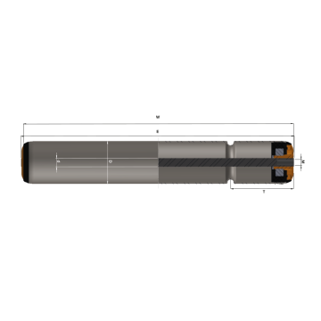 3230 Serisi Yuvarlak Kayış Tahrikli Konveyör Rulosu / Single Double Grooved Conveyor Roller Series