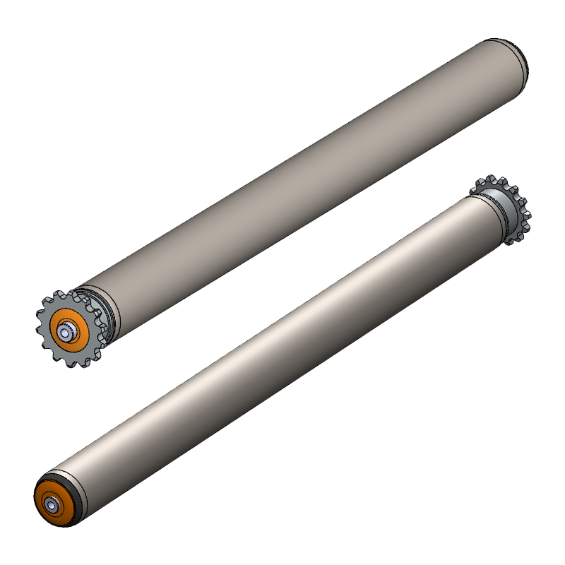 3411 Series Gear Drive Conveyor Roller / Drive Conveyor Roller Series
