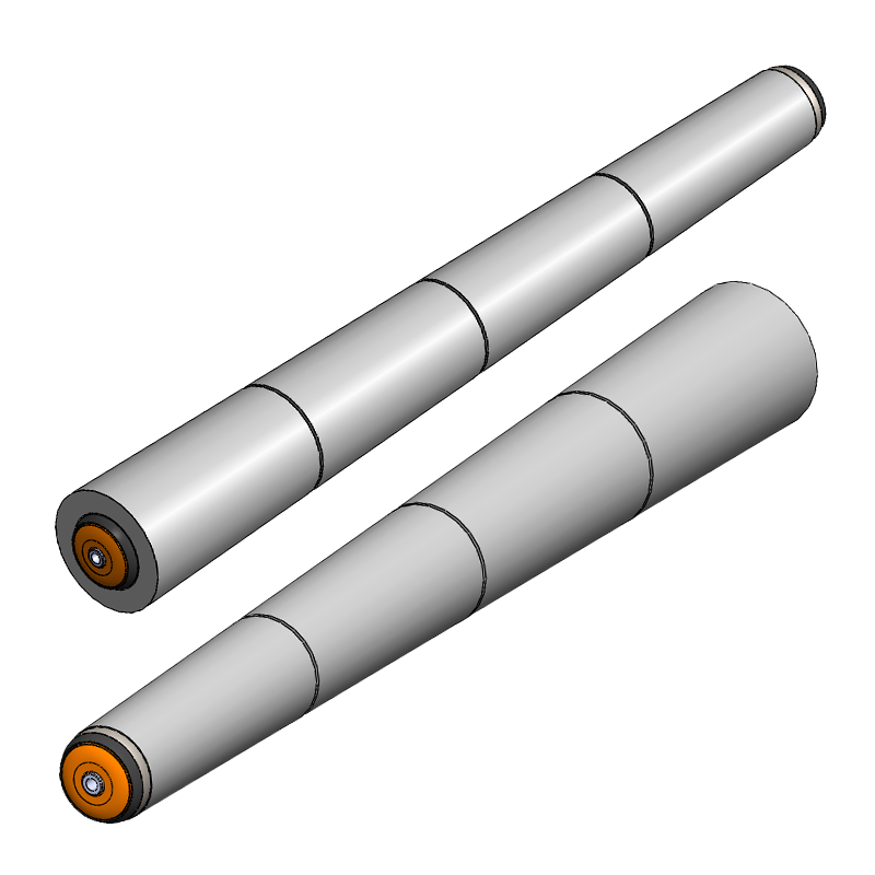 2600 Serisi Dönüşlü Konveyör Rulosu / Series Gravity Tapered Sleeve Roller
