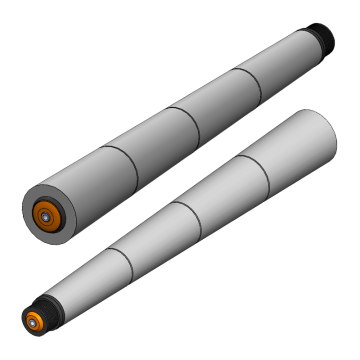 3650 Serisi V Kayışlı Dönüşlü Konveyör Rulosu / Series Curve Conveyor Roller