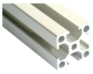 40*40 ELOKSALLI SİGMA ALÜMİNYUM PROFİL/30*30 SILVER ANODIZED ALUMINIUM PROFILE