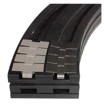 ALPOLEN 1000 90 DERECE (880 AÇILI KULAKLI BANTLAR İÇİN) DÖNÜŞ YATAKLARI / CURVE TRACKS FOR 880 CHAINS 205 500 282