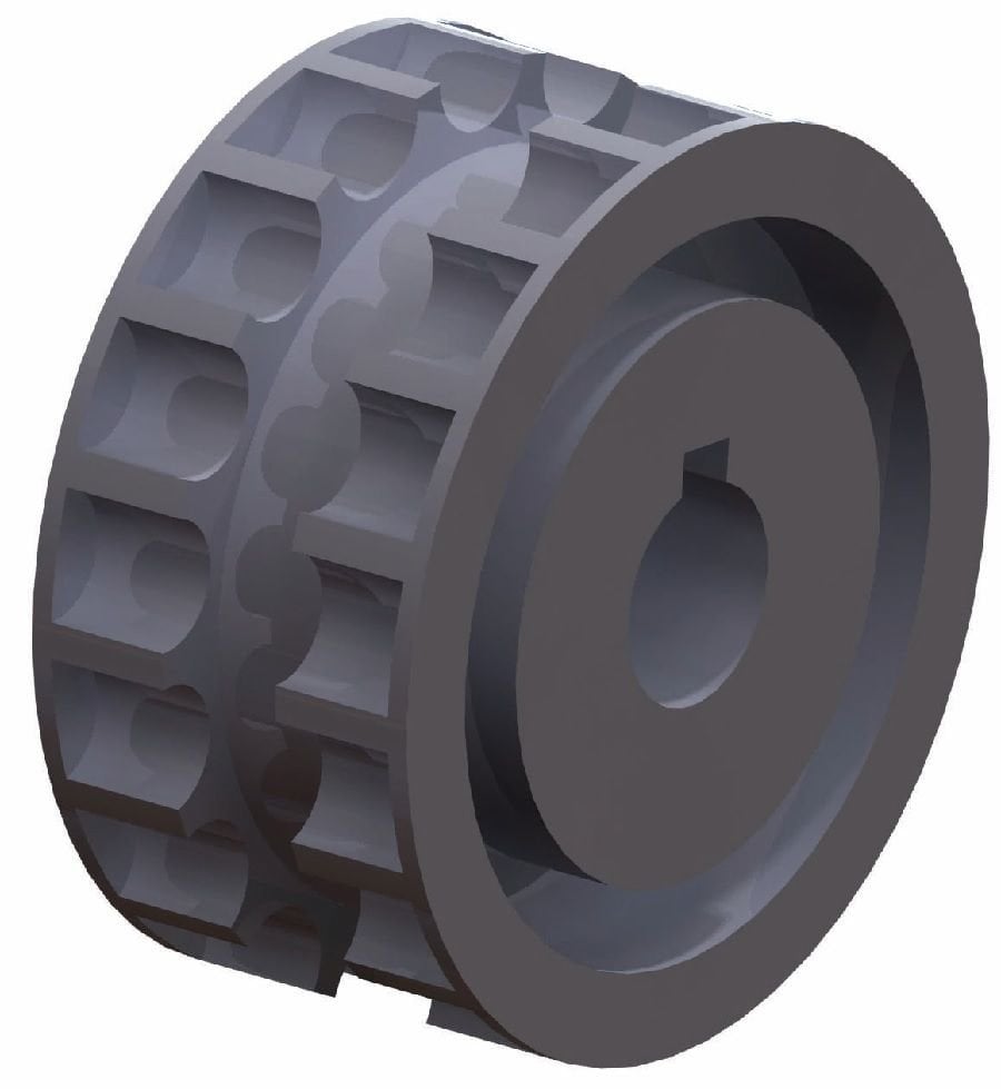 328  PLASTİK TEK PARÇA BANT TAHRİH DİŞLİSİ (POLYAMİD PA6 KATKILI) / DRIVE SPROCKETS 328 KI1 117