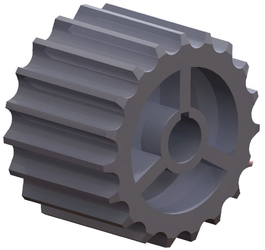 325 ÇİFT MENTEŞELİ ASETAL VE PASLANMAZ BANT TEK PARÇA / DRIVE SPROCKETS 325 CMK 221