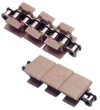 1843 ASETAL ZİNCİR BANT/  PLATE TOP CHAINS WITH BASE ROLLER CHAINS