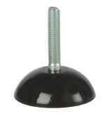 400 SABİT PLASTİK PABUÇ (METAL SAPLAMA) 50*M10*55*35*17  (400 501 055)