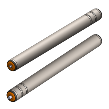 3240 Serisi Yuvarlak Kayış Tahrikli Konveyör Rulosu / Double Grooved Conveyor Roller Series