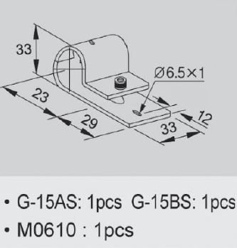GA-15S PANEL BAĞLAYICI