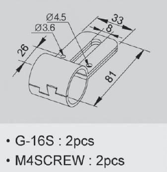 GA-16S PANEL KELEPÇESİ