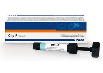 VOCO CLIP F (3x4gr) (Flor açığa çıkaran Işıkla sertleşen geçici dolgu materyali)