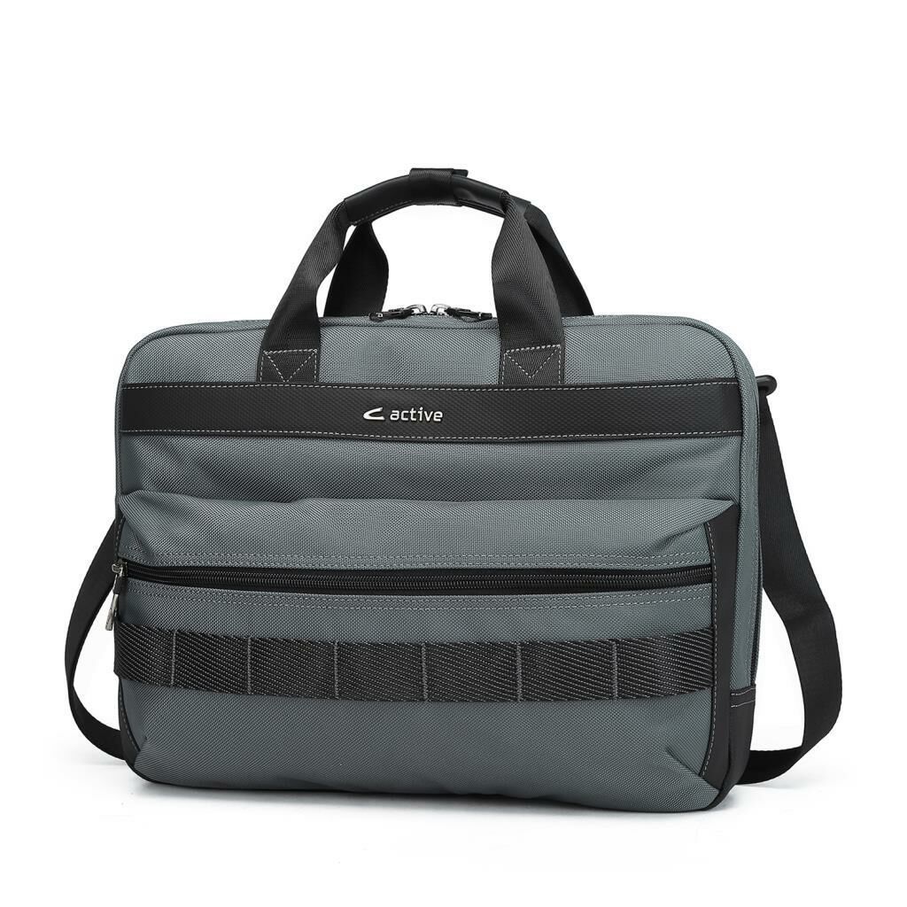 C-Active Erkek Evrak ve Laptop Çantası Oxford Kumaş 8740 Gri