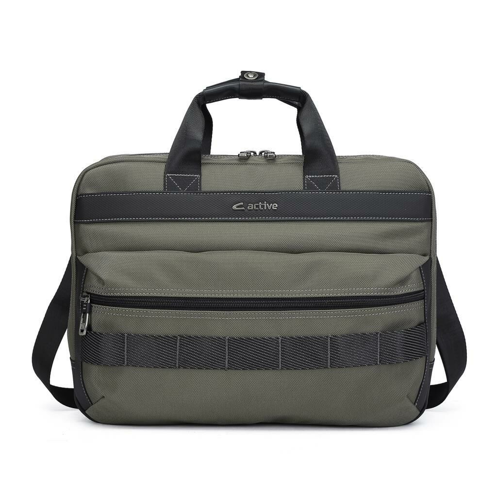 C-Active Erkek Evrak ve Laptop Çantası Oxford Kumaş 8740 Haki