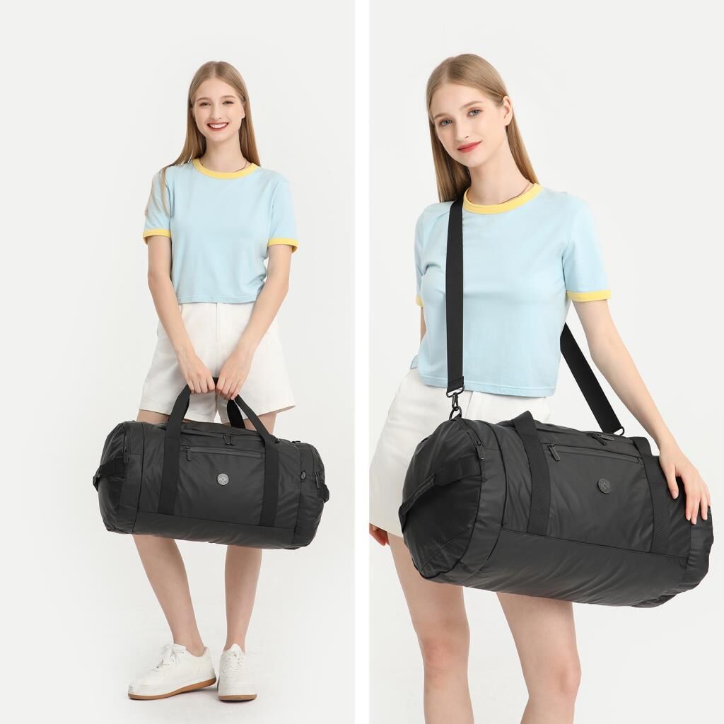 Gumi Kumaş Smart Bags Uniseks Spor Seyahat Çantası 8699 Siyah
