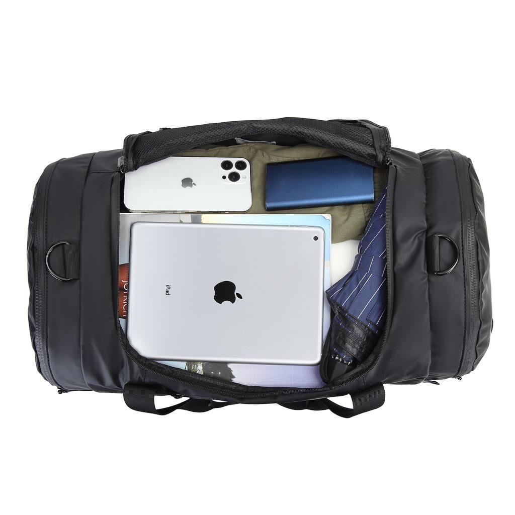 Gumi Kumaş Smart Bags Uniseks Spor Seyahat Çantası 8699 Siyah