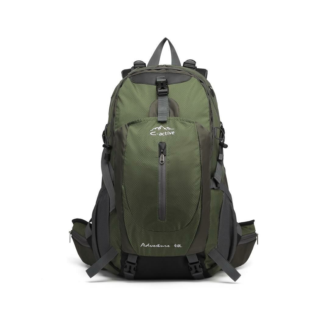 C-Active 40 Litre Kamp Seyahat Outdoor Dağcı Sırt Çantası 8695 Yeşil
