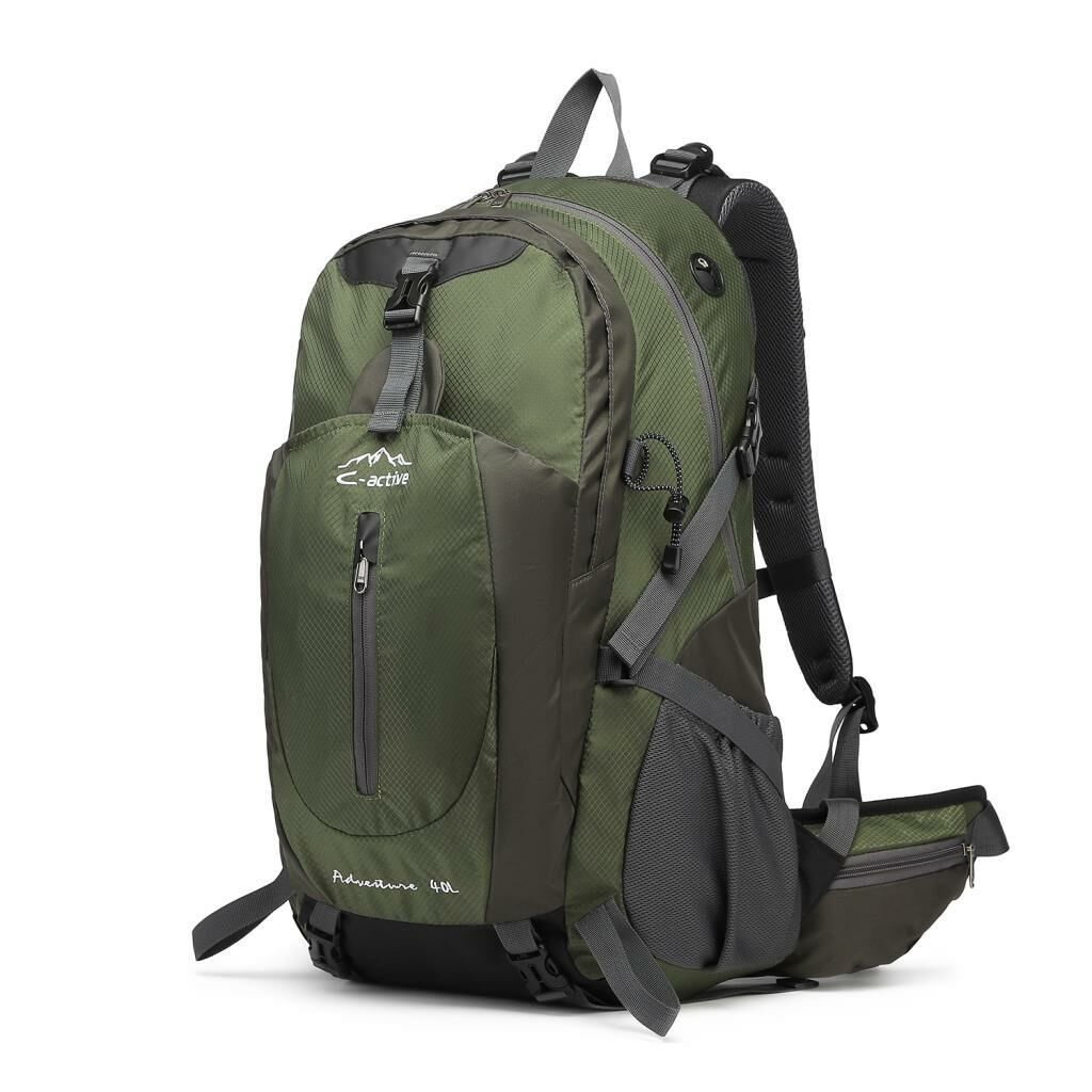 C-Active 40 Litre Kamp Seyahat Outdoor Dağcı Sırt Çantası 8695 Yeşil