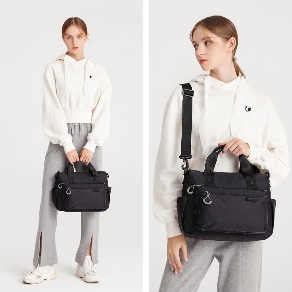 Smart Bags Ekstra Hafif Kumaş Kadın Postacı Çantası 3141 Turkuaz