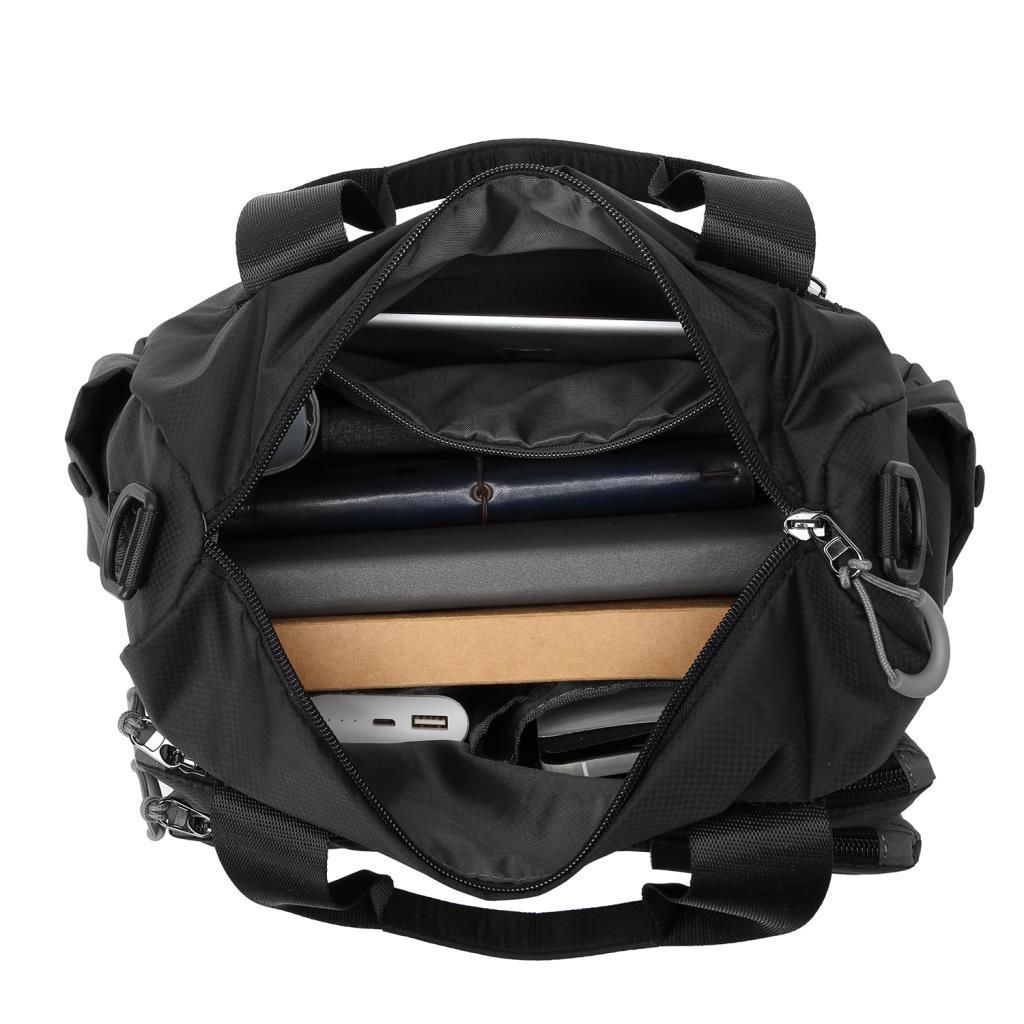 Smart Bags Ekstra Hafif Kumaş Kadın Postacı Çantası 3141 Turkuaz