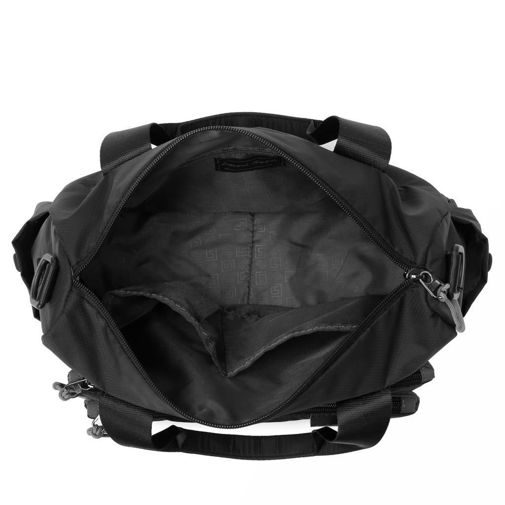 Smart Bags Ekstra Hafif Kumaş Kadın Postacı Çantası 3141 Turkuaz