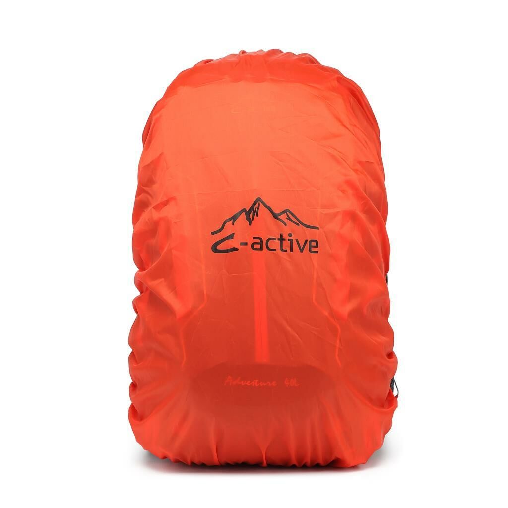 C-Active 40 Litre Kamp Seyahat Outdoor Dağcı Sırt Çantası 8696 Siyah