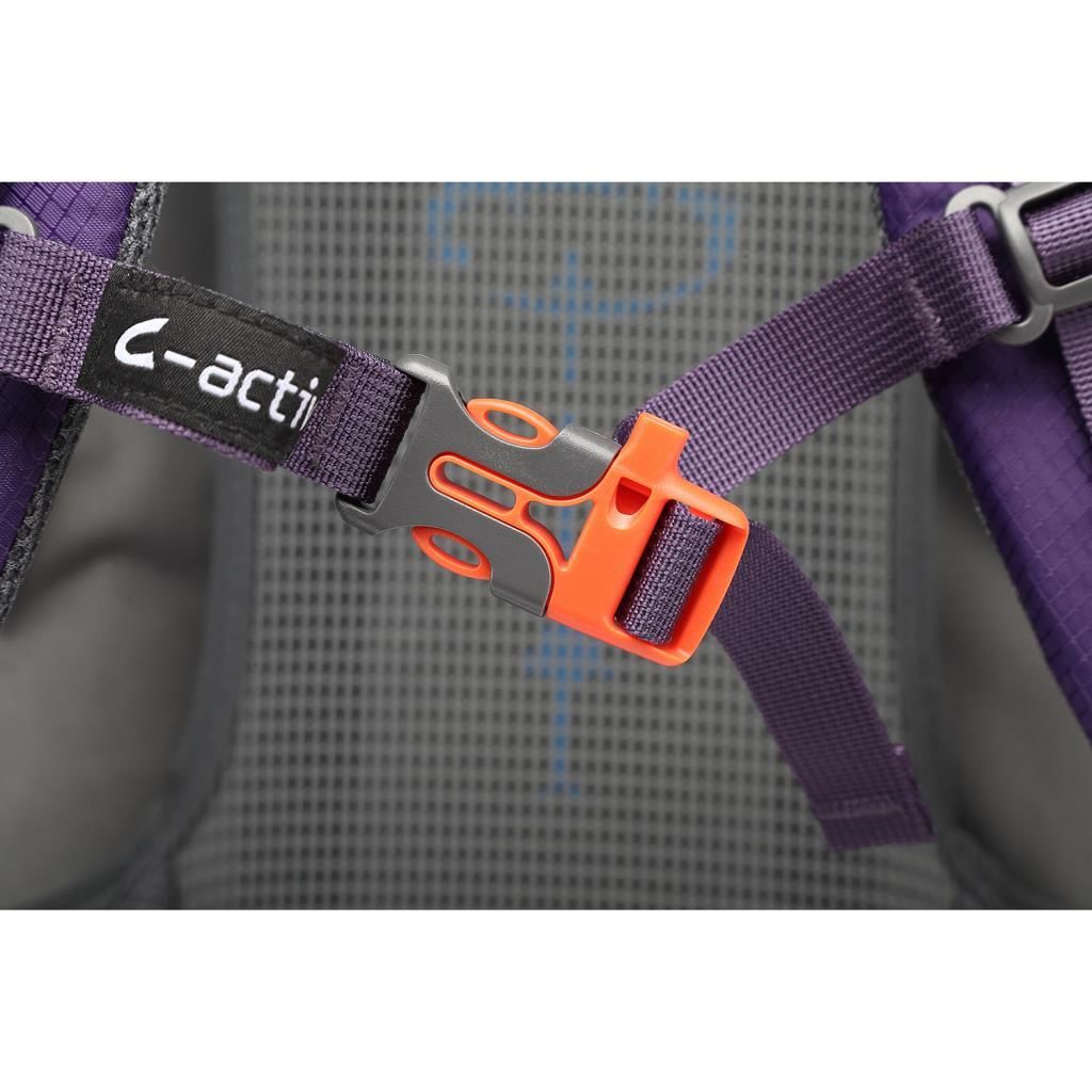 C-Active 40 Litre Kamp Seyahat Outdoor Dağcı Sırt Çantası 8696 Mor