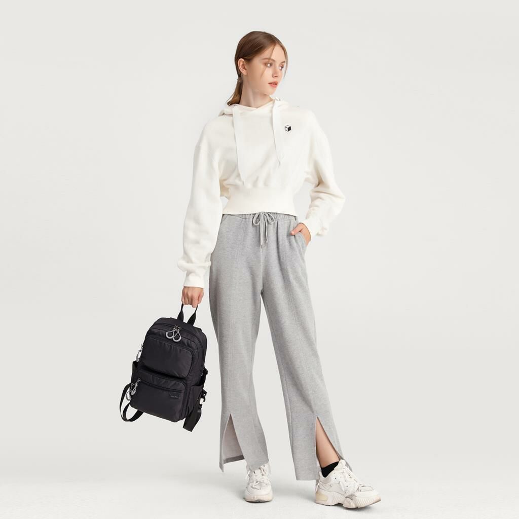 Smart Bags Ekstra Hafif Kumaş Uniseks Sırt Çantası 3142 Kahve