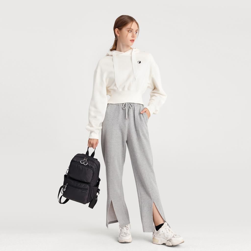 Smart Bags Ekstra Hafif Kumaş Uniseks Sırt Çantası 3142 A.Gri