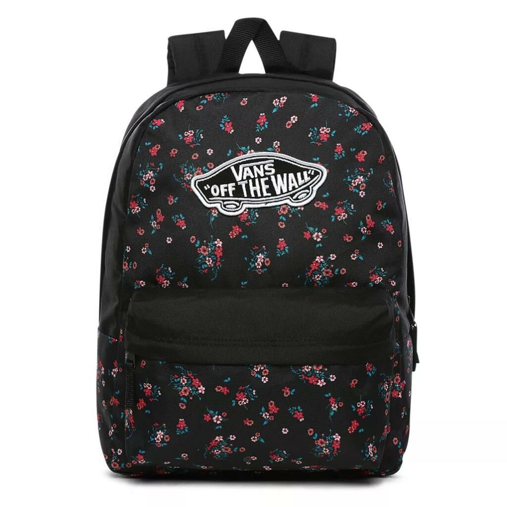 Dark online floral vans