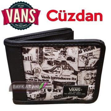 HKM Exter Vans Off The Wall Spor Kumaş Cüzdan