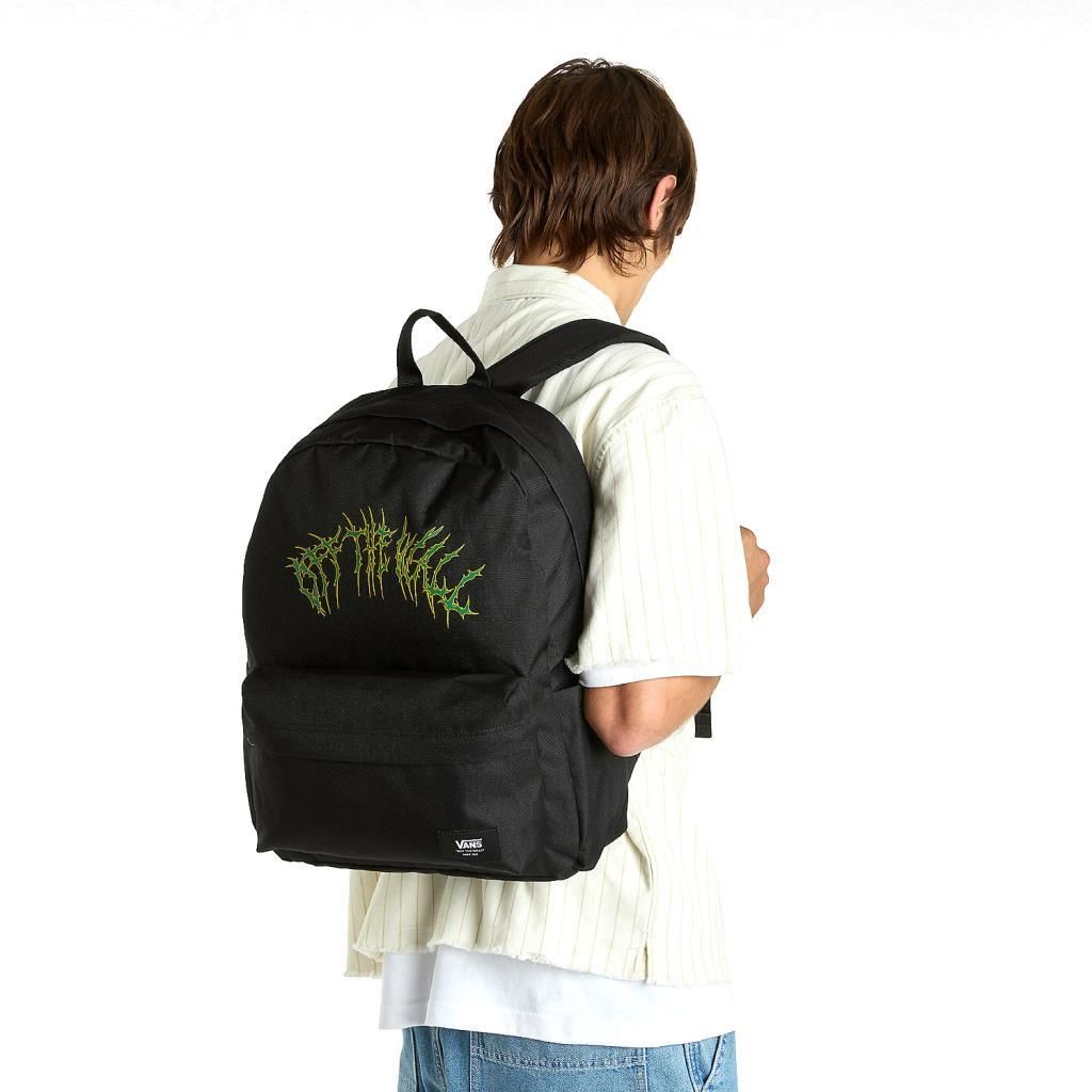 Vans Sırt Çantası Old Skool Backpack Black/Fairway VN000H4WEAX1