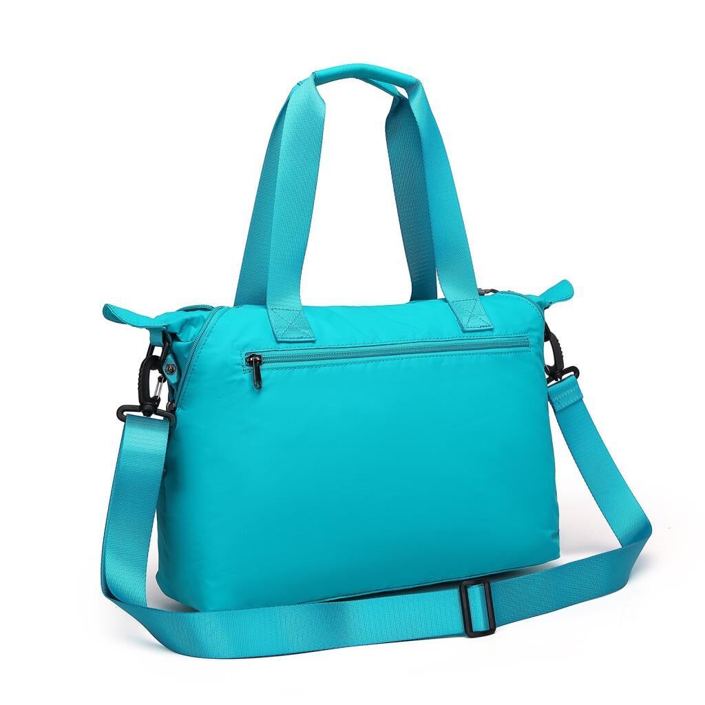 Smart Bags Ekstra Hafif Kumaş Kadın Omuz Çantası 3139 Turkuaz