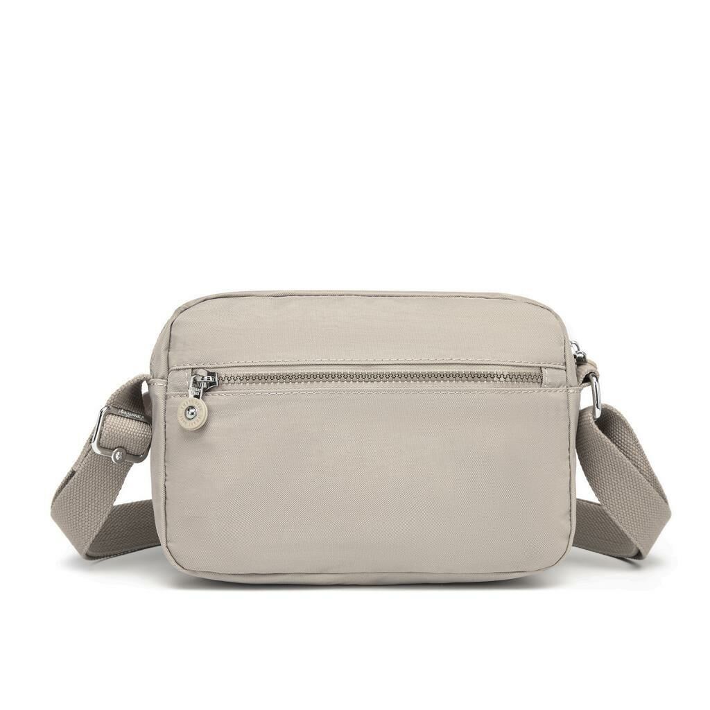 Smart Bags Postacı Kadın Çantası Krinkıl Kumaş 3166 A.Vizon