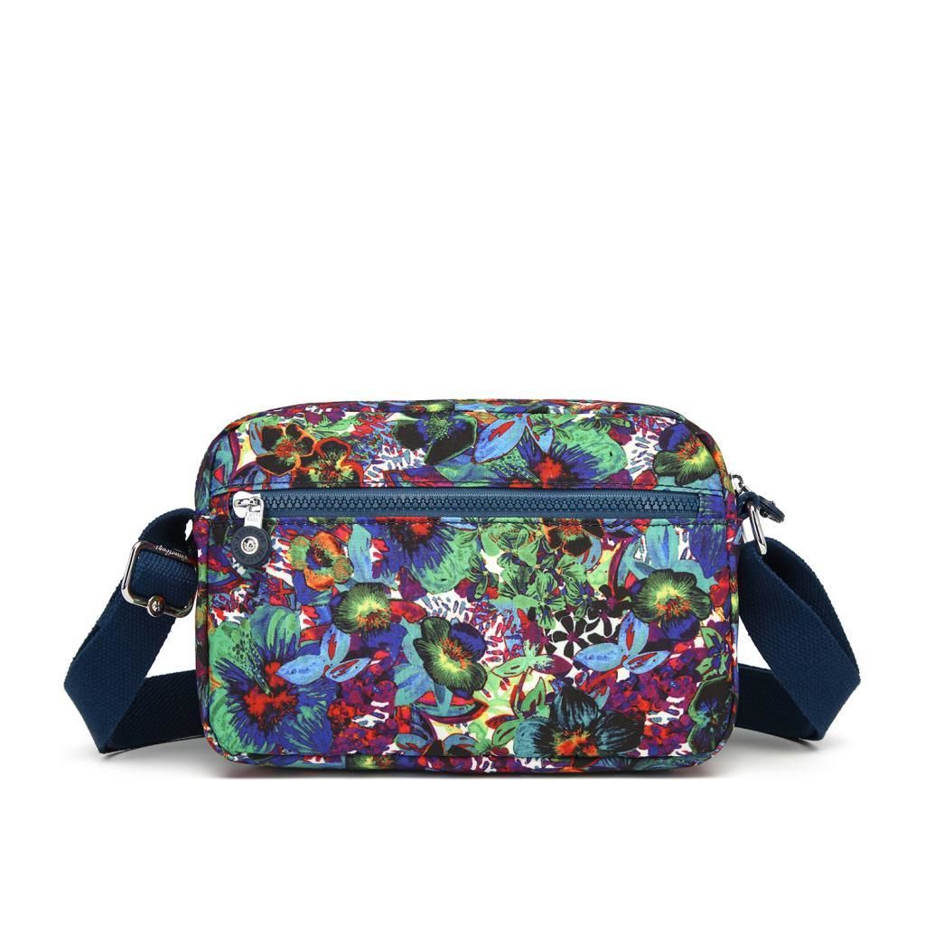 Smart Bags Postacı Kadın Çantası Krinkıl Kumaş 3166 Petunia