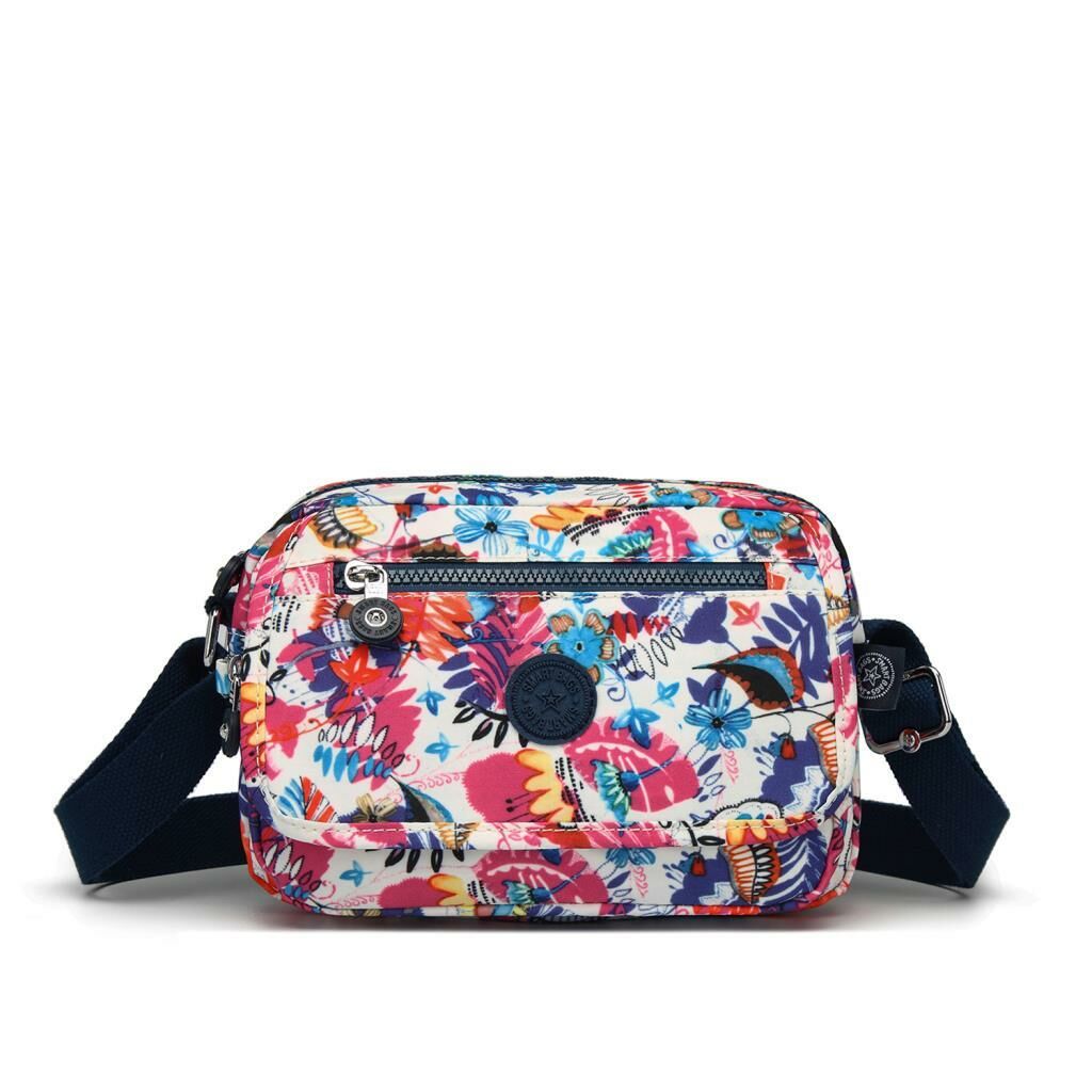 Smart Bags Postacı Kadın Çantası Krinkıl Kumaş 3166 Selva