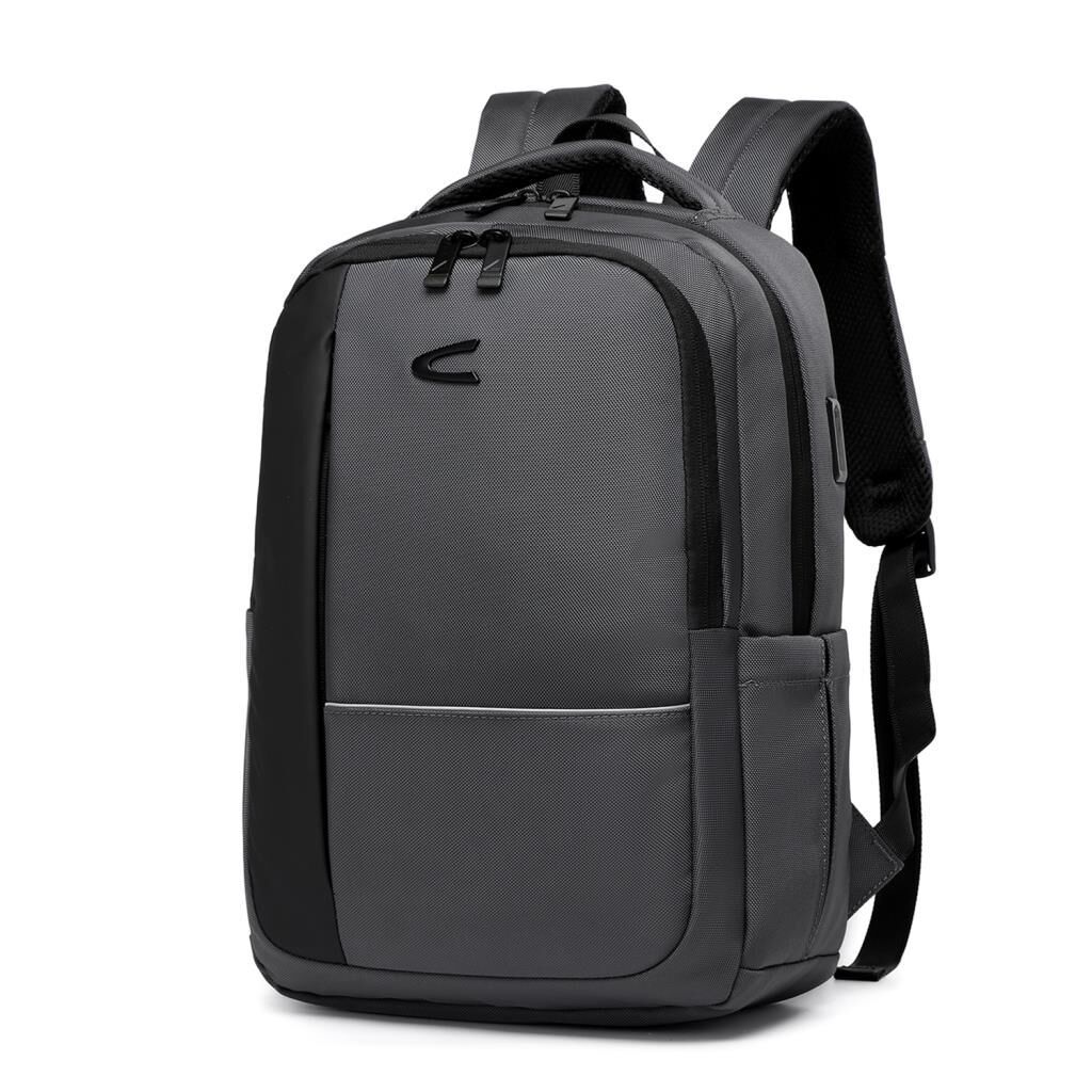 C-Active Laptop Gözlü Business Sırt Çantası Oxford Kumaş 8683 Gri
