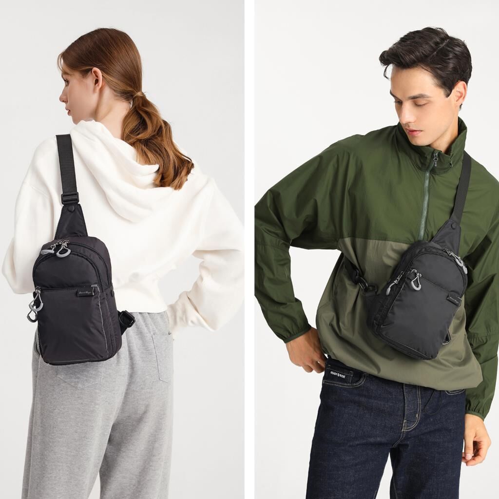 Smart Bags Ekstra Hafif Uniseks Bodybag Omuz Çantası 3145 Kahve