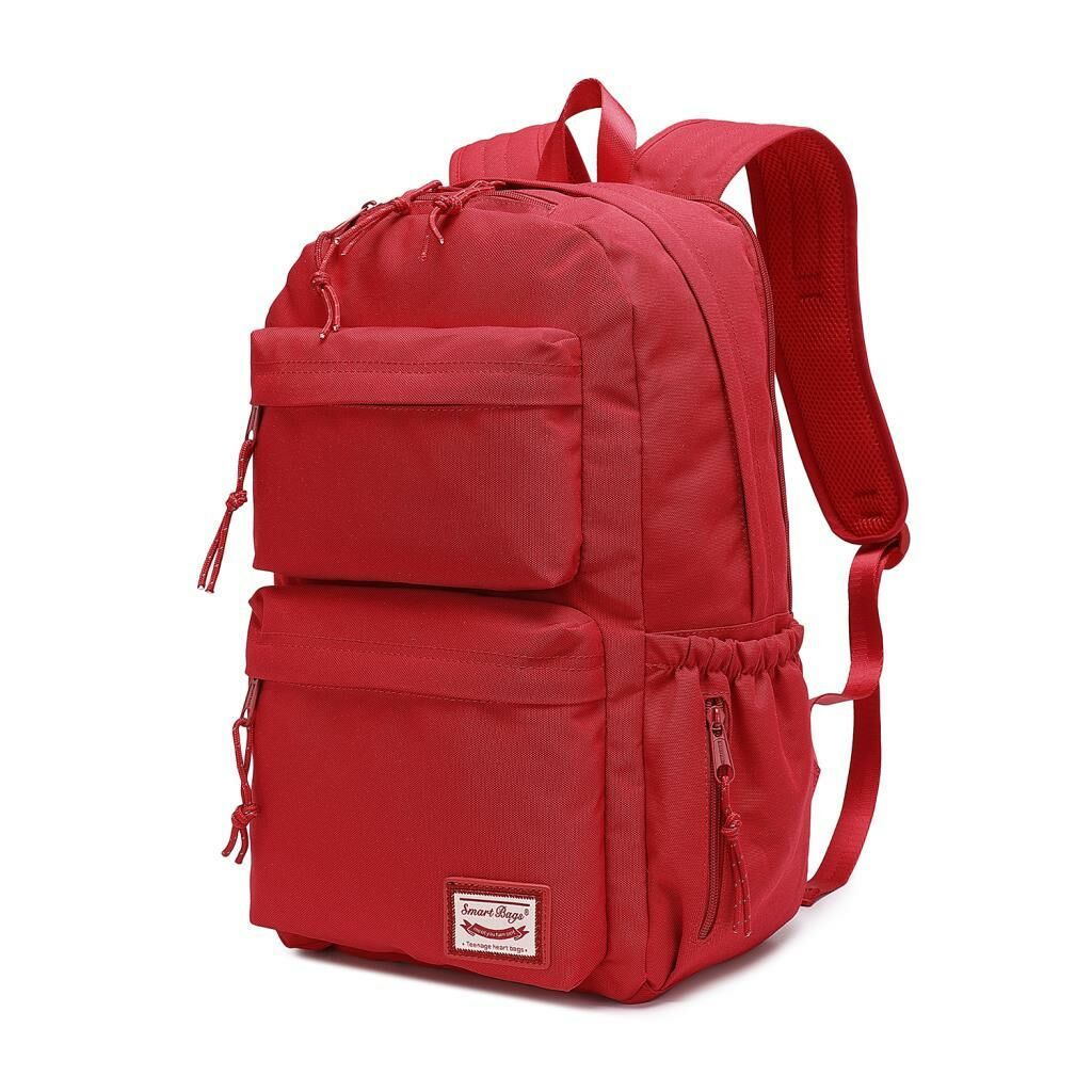 Smart Bags Sırt Çantası Okul Boyu Kalem Kutusu Hediyeli 3154 Vişne