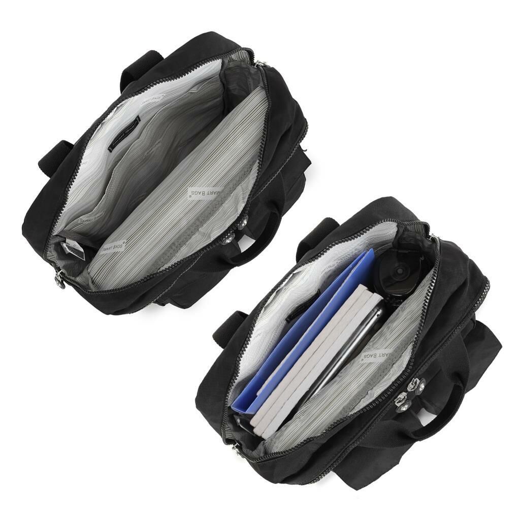 Büyük Boy Krinkıl Kumaş Sırt Çantası Smart Bags 1175 Ten