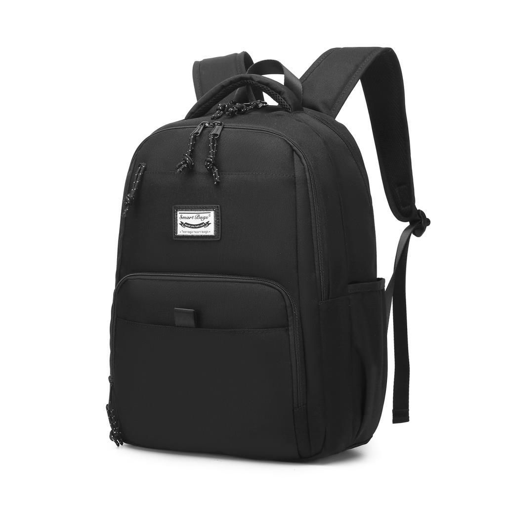 Smart Bags Sırt Çantası Okul Boyu Kalem Kutusu Hediyeli 3159 01 Siyah