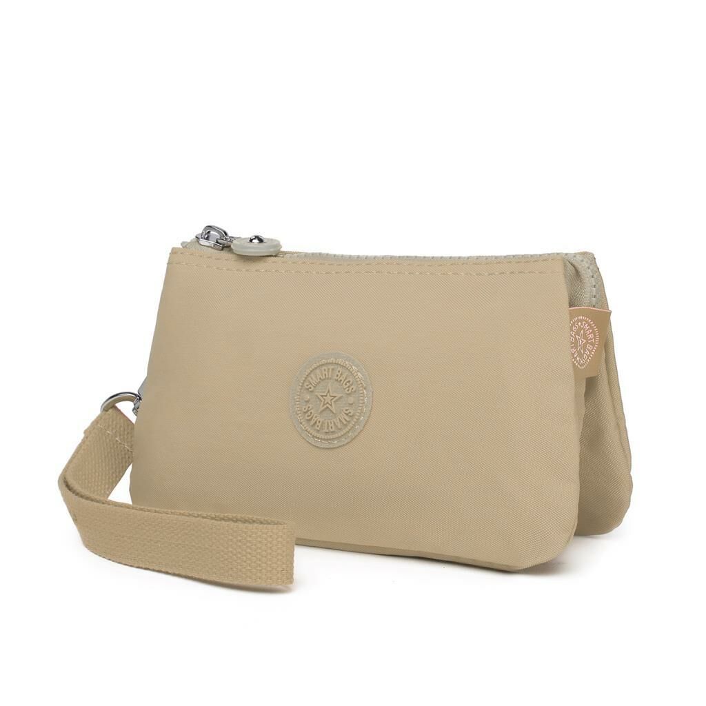 Smart Bags Mini Bozuk Paralık Cüzdan Kadın Çantası 3171 Camel