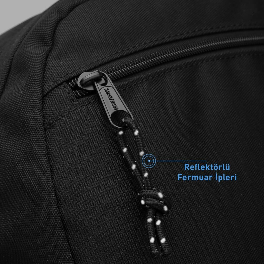 Smart Bags Sırt Çantası Okul Boyu Kalem Kutusu Hediyeli 3159 Eflatun
