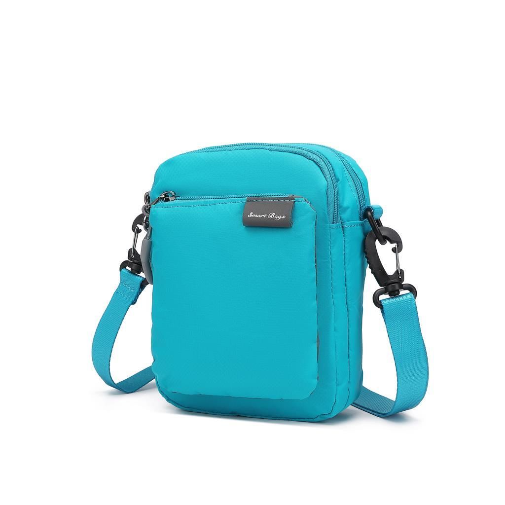 Smart Bags Mini Boy Ekstra Hafif Uniseks Postacı Çantası 3147 Turkuaz