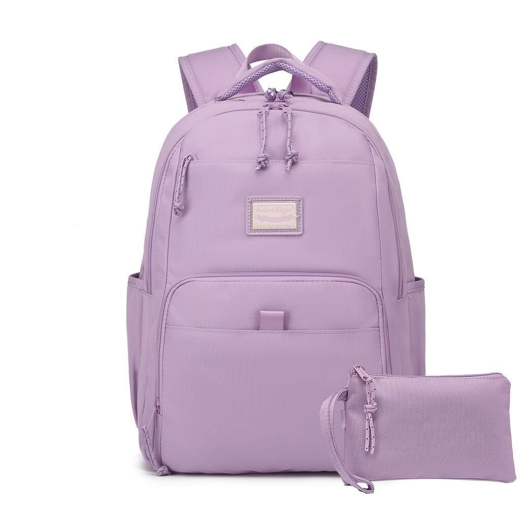 Smart Bags Sırt Çantası Okul Boyu Kalem Kutusu Hediyeli 3159 Lila