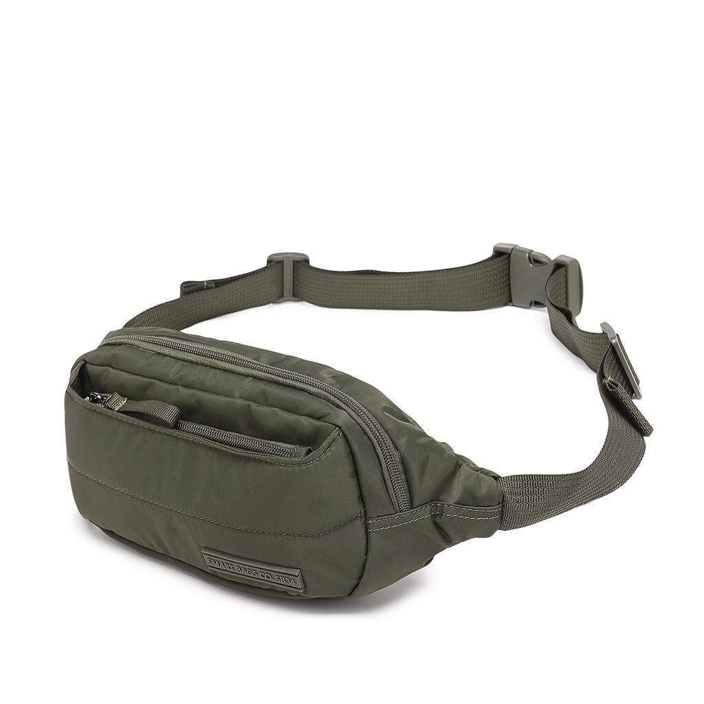 Smart Bags Yumuşak Kumaş Uniseks Bodybag Bel Çantası 8721 K.Yeşil